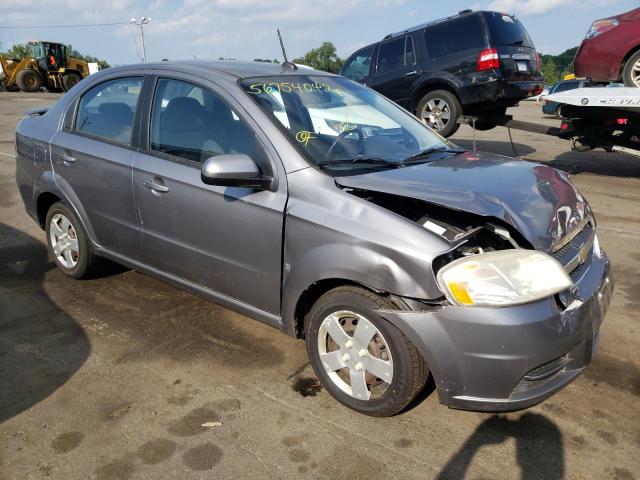 KL1TD56E59B627092 - 2009 CHEVROLET AVEO LS 灰色 照片 1