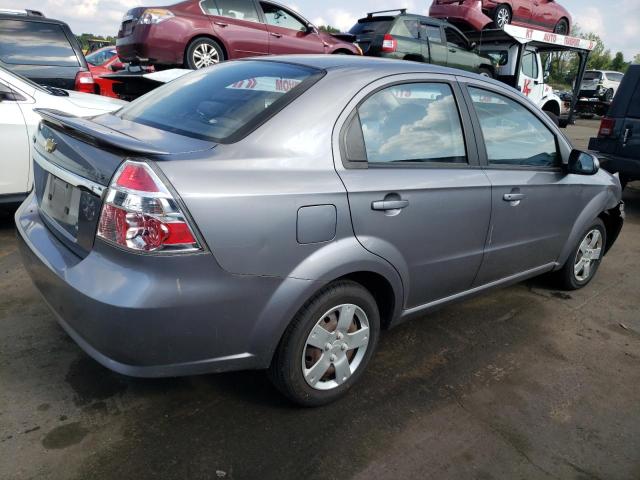 KL1TD56E59B627092 - 2009 CHEVROLET AVEO LS 灰色 照片 4