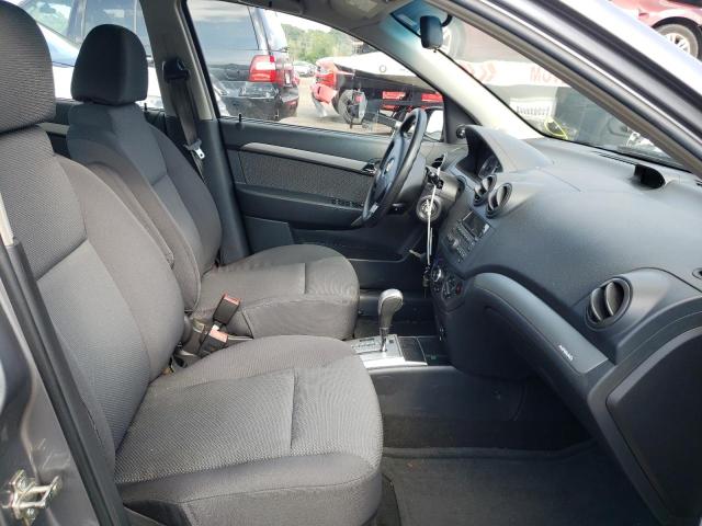 KL1TD56E59B627092 - 2009 CHEVROLET AVEO LS 灰色 照片 5