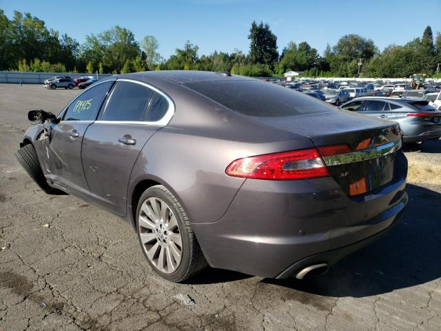 SAJWA06B99HR09886 - 2009 JAGUAR XF PREMIUM BROWN photo 3