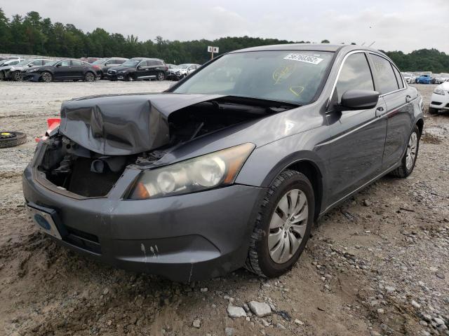 1HGCP2F39AA055064 - 2010 HONDA ACCORD LX GRAY photo 2