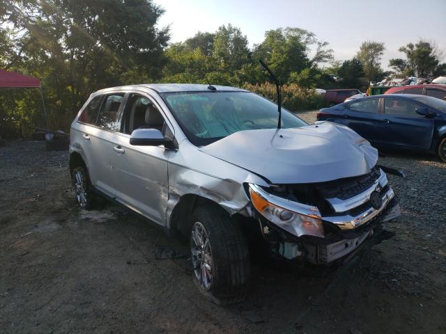 2FMDK3KC1DBA14140 - 2013 FORD EDGE LIMIT SILVER photo 1