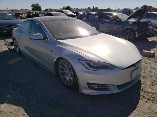 5YJSA1E12HF215244 - 2017 TESLA MODEL S Արծաթագույն լուսանկար 1