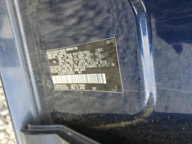 JTLZE4FE1DJ035525 - 2013 TOYOTA SCION XB Blau Foto 10