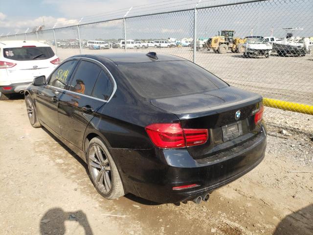 WBA8B9G56HNU51223 - 2017 BMW 330 I BLACK photo 3