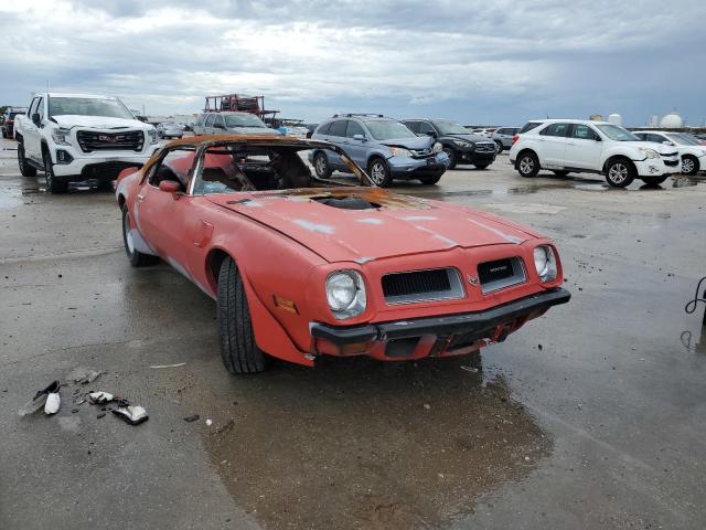 2V87T4N118850 - 1974 PONTIAC FBD RED photo 1