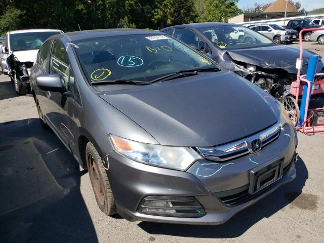 JHMZE2H56ES000583 - 2014 HONDA INSIGHT LX GRAY photo 1