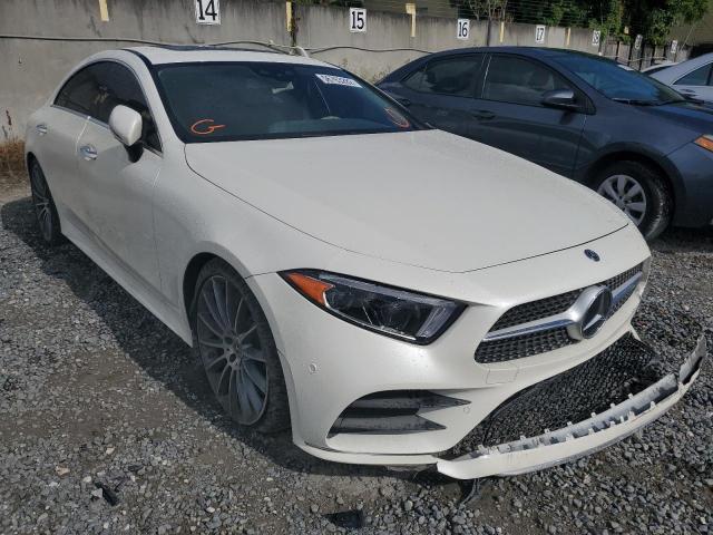 WDD2J5JB6KA037883 - 2019 MERCEDES-BENZ CLS 450 WHITE photo 1