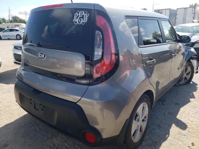 KNDJN2A20G7407478 - 2016 KIA SOUL TAN photo 4