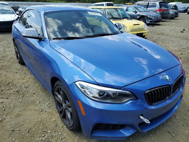 WBA1J9C5XGV371920 - 2016 BMW M235XI BLUE photo 9