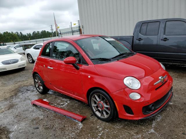 3C3CFFFH7DT623107 - 2013 FIAT 500 ABARTH RED photo 1