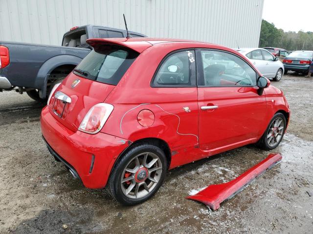 3C3CFFFH7DT623107 - 2013 FIAT 500 ABARTH RED photo 4