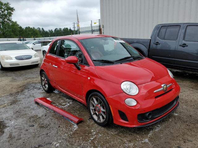 3C3CFFFH7DT623107 - 2013 FIAT 500 ABARTH RED photo 9