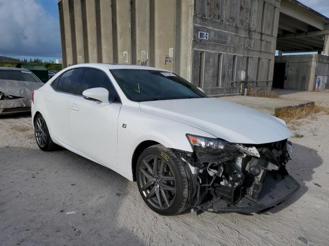 JTHCE1D25F5008380 - 2015 LEXUS IS 350 WHITE photo 1