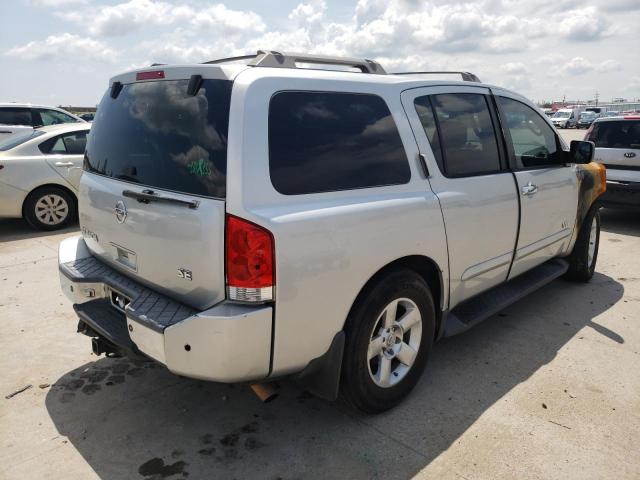 5N1AA08A16N724706 - 2006 NISSAN ARMADA SE SILVER photo 4