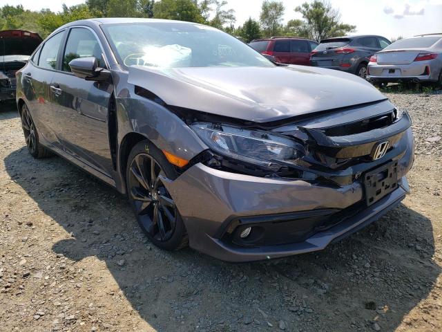 2HGFC2F80KH502419 - 2019 HONDA CIVIC SPOR CHARCOAL photo 1