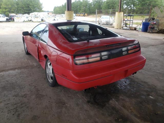 JN1RZ26A0MX050017 - 1991 NISSAN 300ZX 2+2 RED photo 3