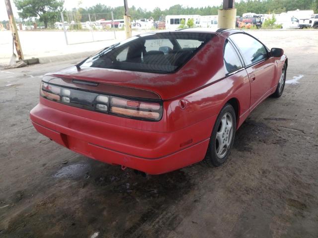 JN1RZ26A0MX050017 - 1991 NISSAN 300ZX 2+2 RED photo 4