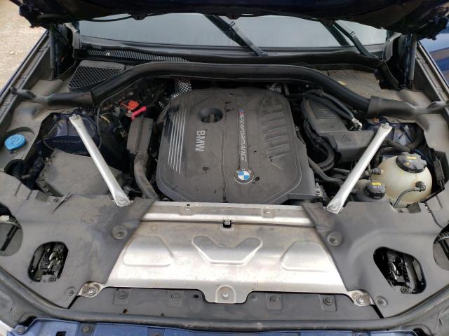 5UXTS3C54K0Z06590 - 2019 BMW X3 XDRIVEM BLUE photo 7