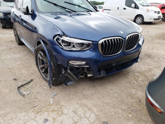 5UXTS3C54K0Z06590 - 2019 BMW X3 XDRIVEM BLUE photo 9