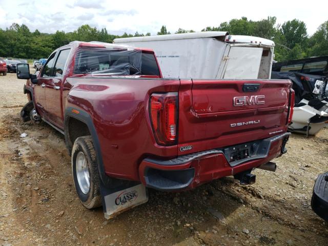 1GT49WEY9MF236416 - 2021 GMC SIERRA K35 RED photo 3