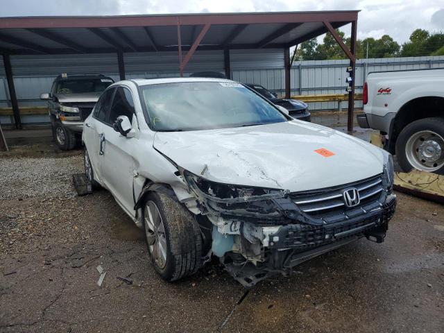 1HGCR2F88DA188733 - 2013 HONDA ACCORD EXL WHITE photo 1