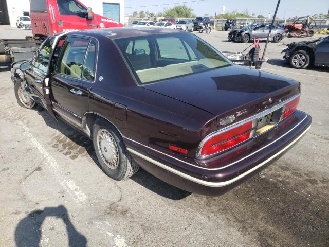 1G4CW52K0SH642287 - 1995 BUICK PARK AVENU BURGUNDY photo 3