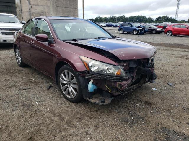 1HGCP2F78CA184239 - 2012 HONDA ACCORD EX MAROON photo 1