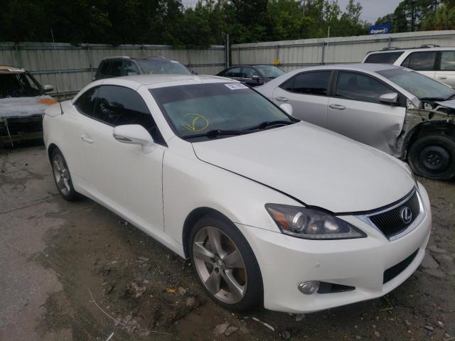 JTHFE2C2XB2506218 - 2011 LEXUS IS 350 WHITE photo 1