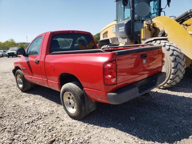 1D7HA16K88J122213 - 2008 DODGE RAM 1500 S RED photo 3