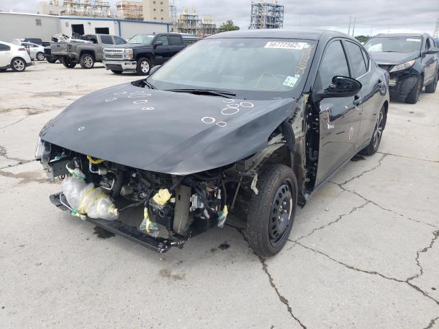 3N1AB8CV6NY216195 - 2022 NISSAN SENTRA SV  photo 2