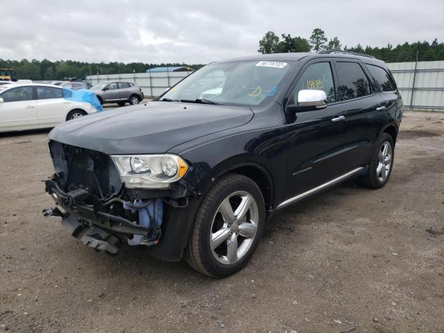 1D4SD5GT0BC682019 - 2011 DODGE DURANGO CI BLACK photo 2