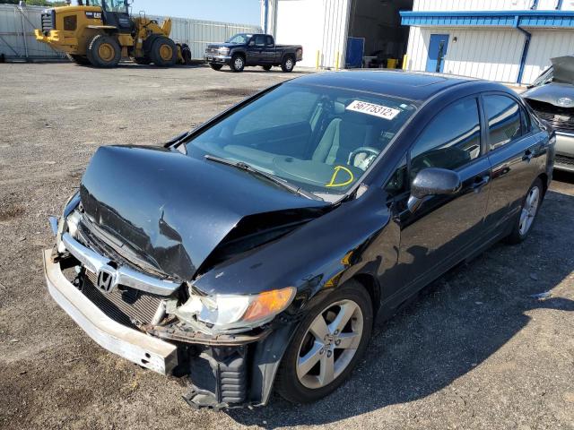 1HGFA16818L093522 - 2008 HONDA CIVIC EX  photo 2