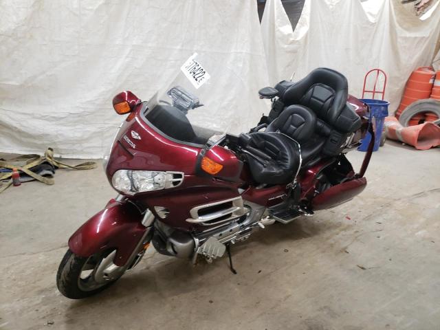 1HFSC47495A412943 - 2005 HONDA GL1800 A BURGUNDY photo 2