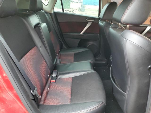 JM1BL1L35D1806279 - 2013 MAZDA SPEED 3 RED photo 6