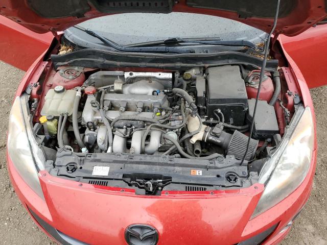 JM1BL1L35D1806279 - 2013 MAZDA SPEED 3 RED photo 7