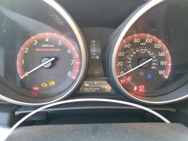 JM1BL1L35D1806279 - 2013 MAZDA SPEED 3 RED photo 8