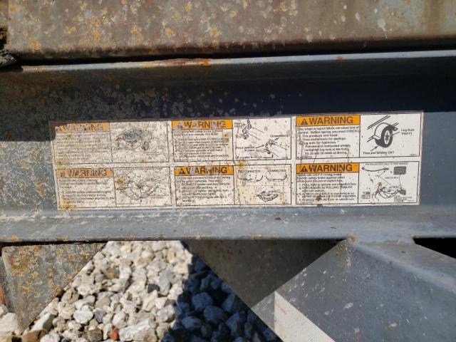 1B9DT12276G657110 - 2006 UTILITY TRAILER Մոխրագույն լուսանկար 8