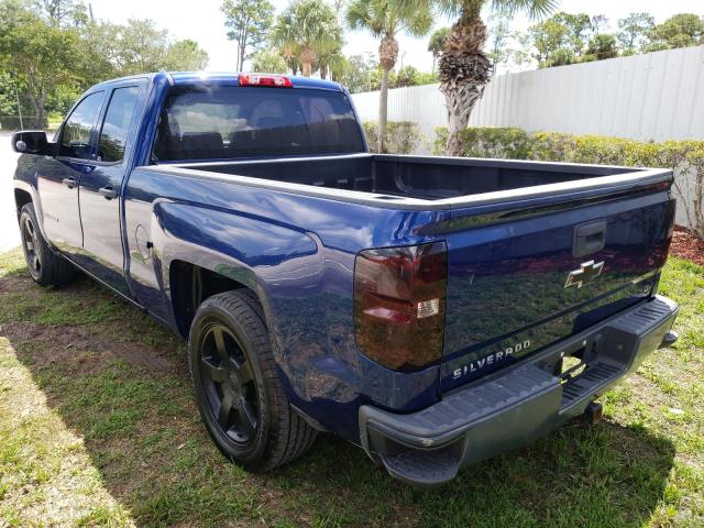 1GCRCPEH6EZ297462 - 2014 CHEVROLET SILVERADO BLUE photo 3