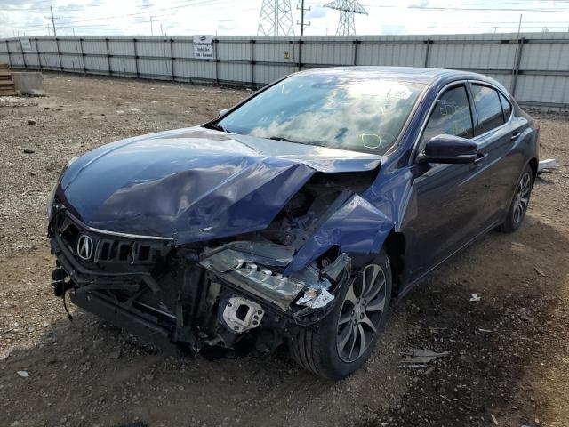 19UUB1F59FA028517 - 2015 ACURA TLX TECH BLUE photo 2