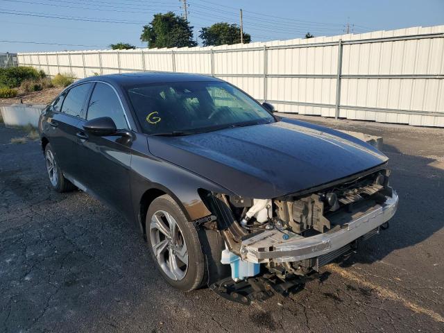 1HGCV1F45JA178577 - 2018 HONDA ACCORD EX BLACK photo 1