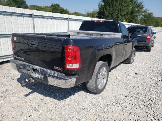 1GTEC14X59Z210788 - 2009 GMC SIERRA 150 BLACK photo 4