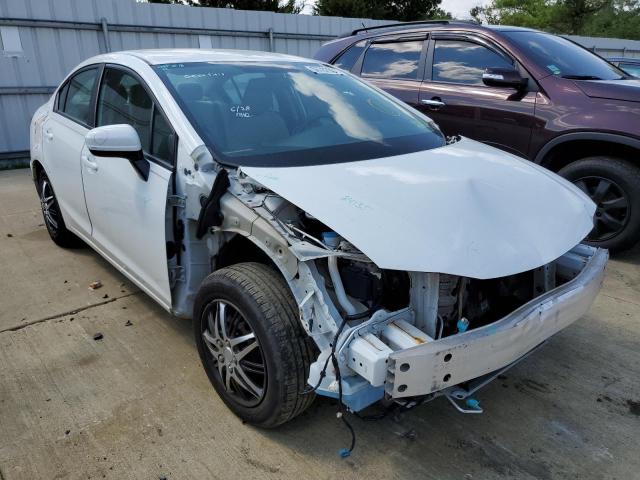 2HGFB2F56EH554795 - 2014 HONDA CIVIC LX WHITE photo 1