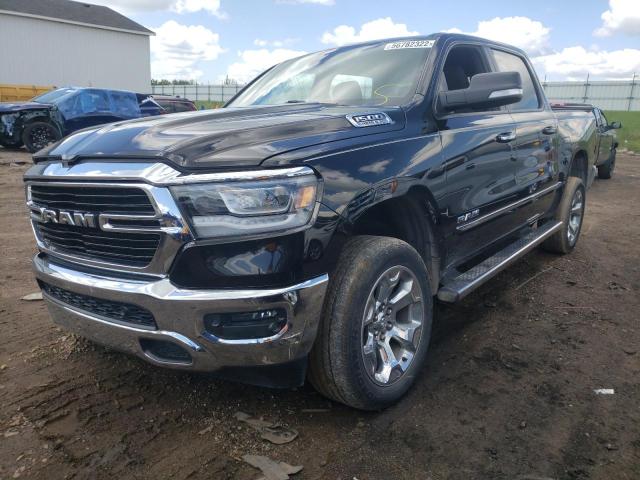 1C6SRFFT7KN531518 - 2019 RAM 1500 BIG H BLACK photo 2