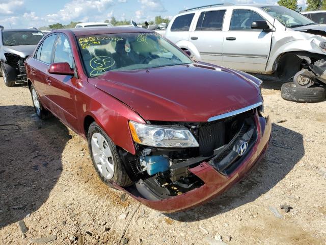 5NPET46C17H218693 - 2007 HYUNDAI SONATA GLS BURGUNDY photo 1