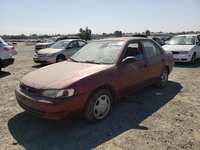 1NXBR12EXYZ332976 - 2000 TOYOTA COROLLA VE MAROON photo 2