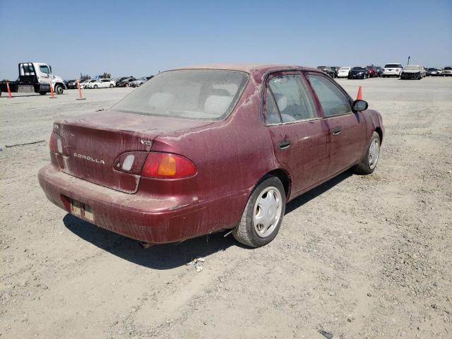 1NXBR12EXYZ332976 - 2000 TOYOTA COROLLA VE MAROON photo 4