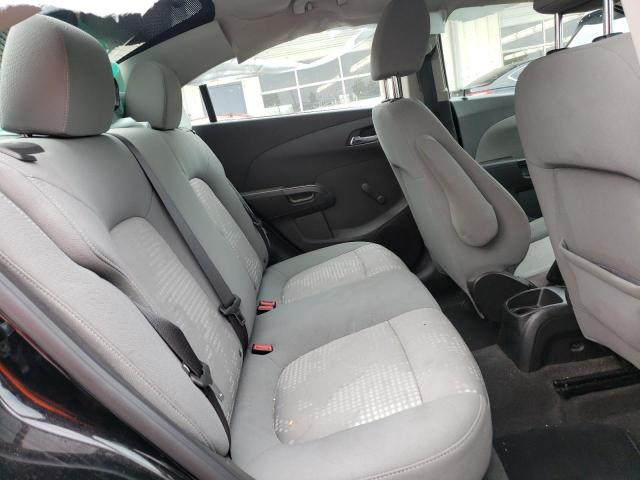 1G1JA5SH5C4137460 - 2012 CHEVROLET SONIC LS BLACK photo 6