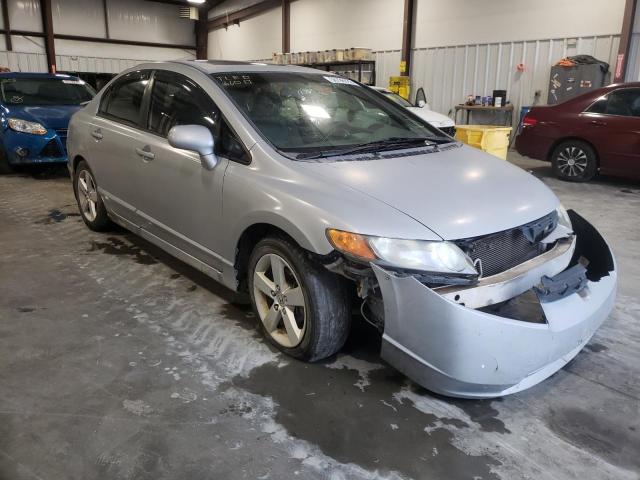 1HGFA16878L097798 - 2008 HONDA CIVIC EX SILVER photo 1