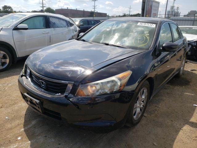 1HGCP26478A049671 - 2008 HONDA ACCORD LXP BLACK photo 2